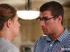 Young Maid Giselle Palmer Gets Smashed Hard On The Couch