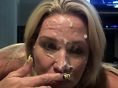 Great donk blonde blowjob and fucking POV