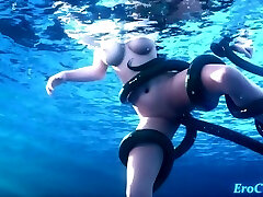 Tifa gets smashed in the swimming pool Tifa gets smashed in the swimming pool