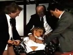 European milf in red-hot classic gangbang