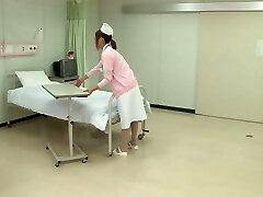 Hot Japanese Nurse gets banged at hospital bed by a super-naughty patient! Hot Japanese Nurse gets banged at hospital bed by a super-naughty patient!