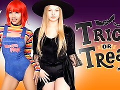 Trick or Three-way - DadCrush Halloween Porn Trick or Three-way - DadCrush Halloween Porn