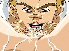 Hot hentai brunette enjoying deep throating and pussy eating Hot hentai brunette enjoying deep throating and pussy eating