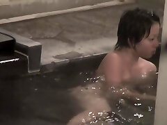 Hidden Cam webcam shooting Asian dolls in the sauna pool nri111 00