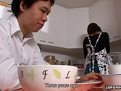 Japanese chick Yoshioka Nanako seems to have a great love for suck off sex