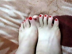 (1) My asian Girlfriend&#039;s feet, toes and soles! Chinese sole fetish!