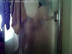 Asian Wife Fucking Doggy Style in Bathroom