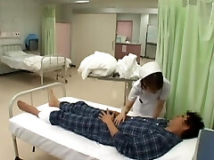 Amazing Asian model Nozomi Osawa, Luna Kanzaki, Hinata Komine in Horny Nurse, Stockings JAV vid