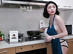 Asian huge-chested mom has sex with stepson