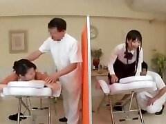 Oil Massage Daughter and Mommy-2