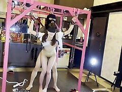 Tied Standing And Fuckfest