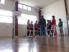 A certain women's school volleyball club in Tokyo is holding a training camp! The coaches are having all the orgy they want 4