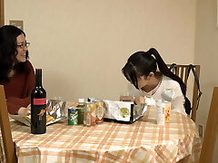 She gave daughter's friend a guzzle containing a diuretic and blocked off the bathroom! Part4
