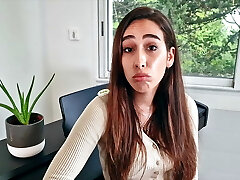 Camila, young oriental, likes to fuck guys with big peckers