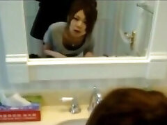 Korean Nubile GF Quickie in Bathroom! Korean Nubile GF Quickie in Bathroom!