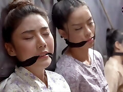 Three Thai Women Cleave Ball-gagged Three Thai Women Cleave Ball-gagged