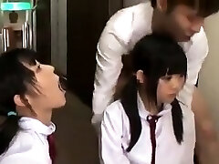 Japanese hardcore sex with teen redhead doll