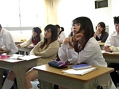 Japanese school from hell with extreme pussy-smothering Subtitled