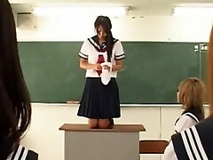 Crazy Japanese chick Junko Hayama in Amazing Girlfriend, BDSM JAV pinch