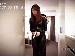 91CM242 - Tormentor, I will be your Sex Slave - Hot Slave Taiwanese girl desires of her teachers cock and she gets it