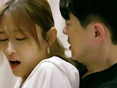 BDSM sex with a skinny super hot Asian petite girl fuck her tight pussy and cum on her hot body