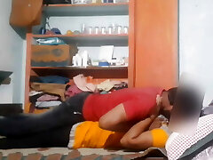 Indian Desi telugu lovers first time fucking caught secretly