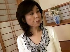 Breasty Japanese grannie screwed inexperienced