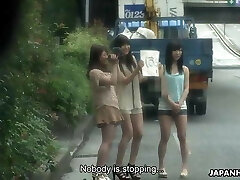 Chinese teens, Shiori, Nozomi and Yuuko, uncensored