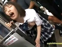 Jav Student Ambushed On A Bus Fucked Stiff In Public Outrageous Scene