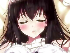 The beautiful nymph is fucked by some guys while sleeping.