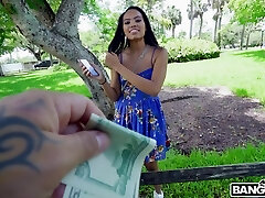 Balls deep interracial sex in the camper with cock hungry Berlyn Fucktoy