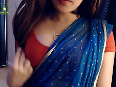 cammodel badgirllhr im saree