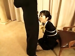 Perverse japanese slave babe enjoys bdsm torment