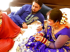 GRAND Screwing IN WEEDING NIGHTS WITH HIS WIFES SISTER