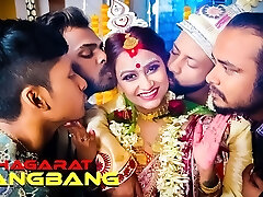 GangBang Suhagarat - Besi Indian Wifey Very 1st Suhagarat with 4 Husband ( Full Movie )