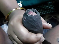 Tamil aunty handjob his hubby and touch and play hot nip and dick