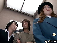 Aimi Ichijo is having bondage sesh on a working day Aimi Ichijo is having bondage sesh on a working day