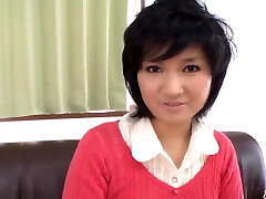 Saki Umita bends for knob during - More at Japanesemamas.com