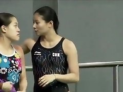 A lovely chinese diver