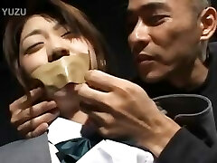 Elder armchair and petite korean student