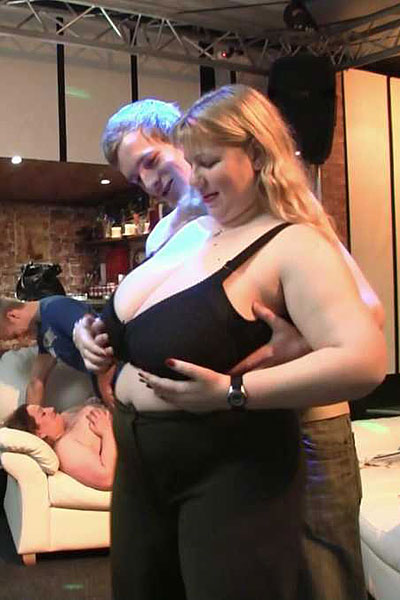Beautiful fat chicks get slammed by big dicks and the guys lust after their  sexy bodies