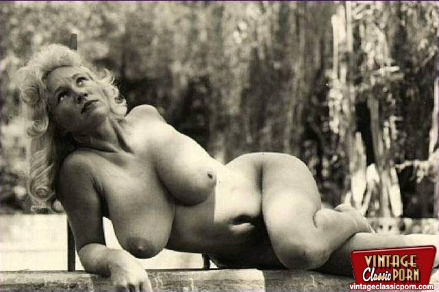 Vintage Girls Big Boobs - Big breasted vintage girls