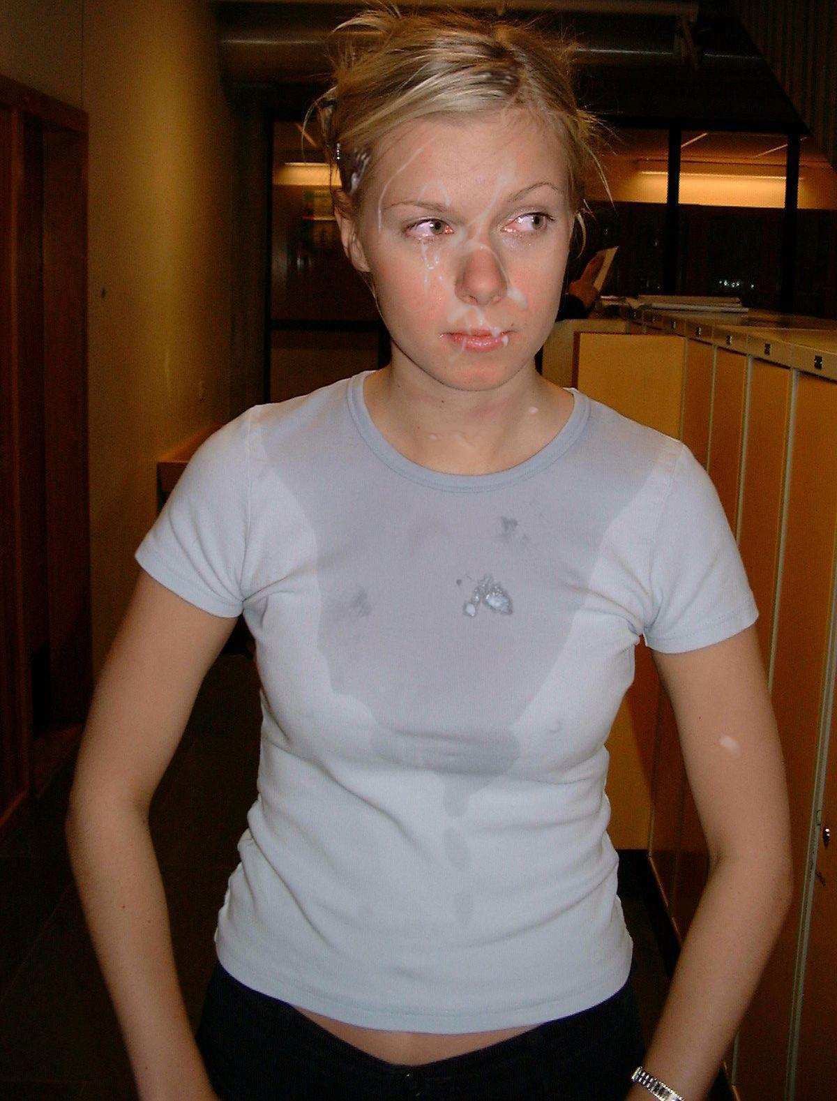 homemade teen gf facial