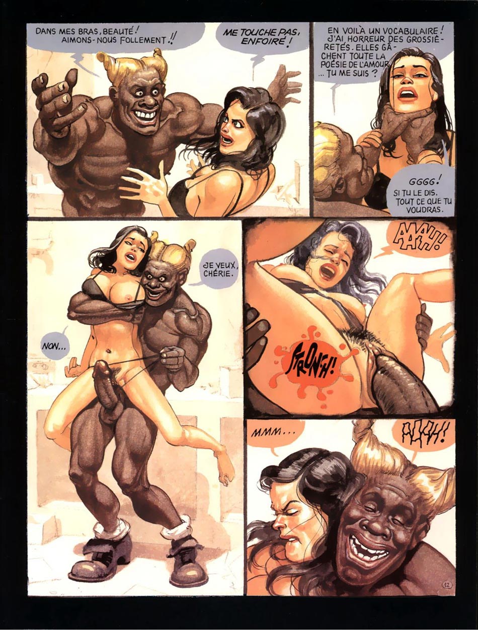 950px x 1251px - Black big devil and huge black dick in porn comics