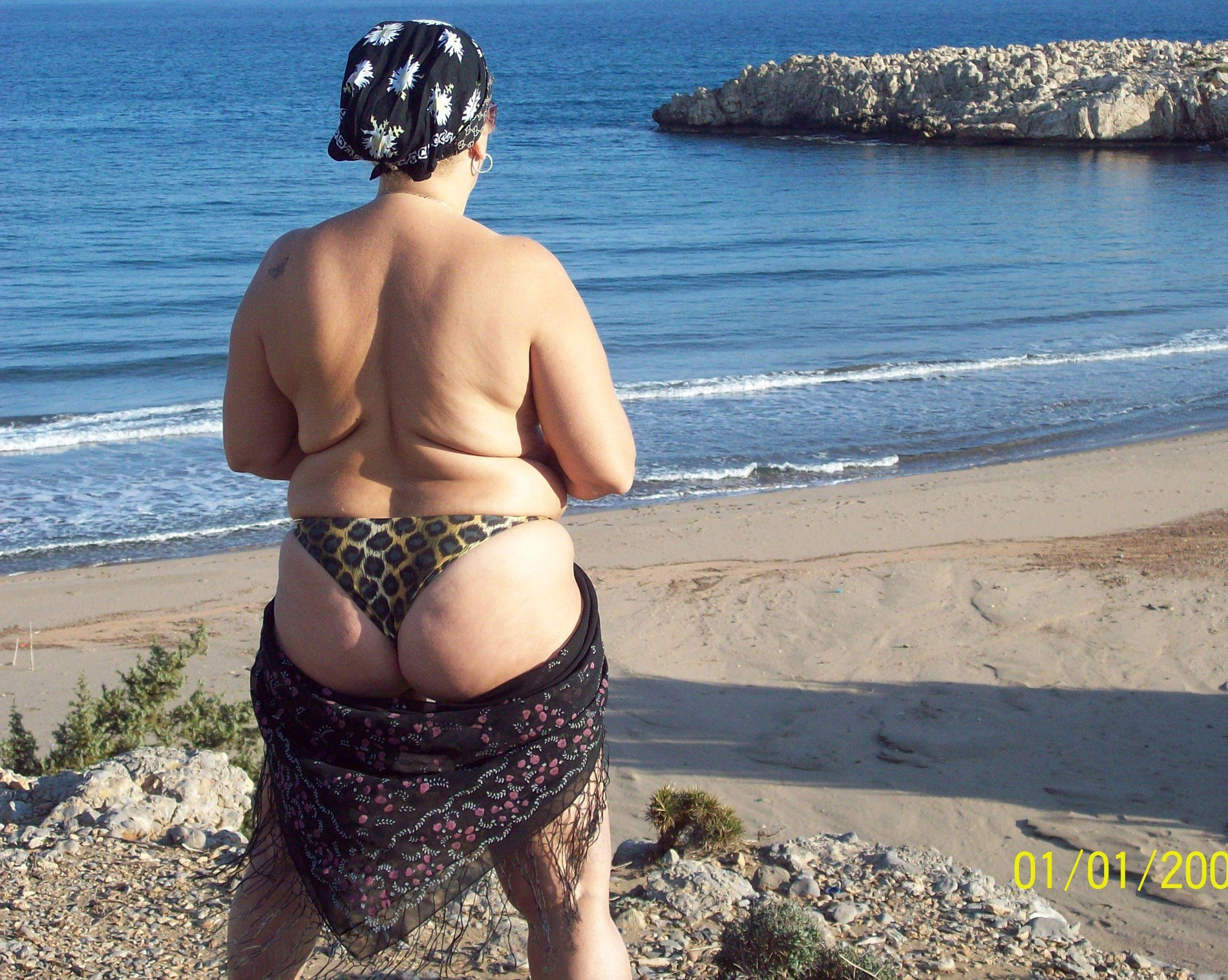 Hot Fat Granny At Beach - Fat nudist moms and grannies sunbathing nude on beach