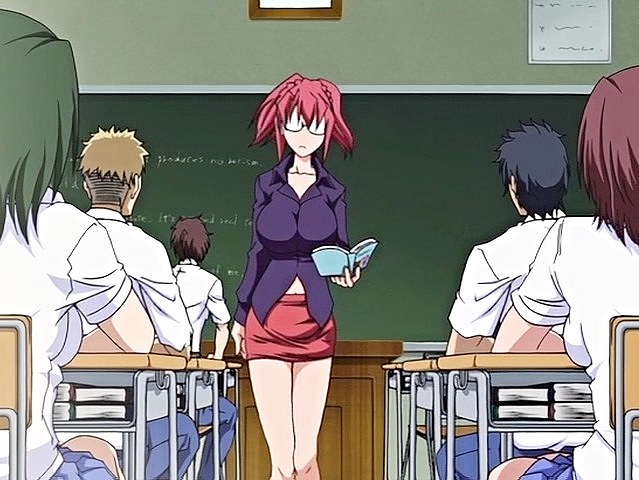 Incredible campus anime video with uncensored futanari, lesbian, big tits  scenes.