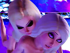 Blondes and psychedelic sex Part 2 hermafradite porn - Animation
