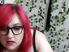 Part 2 July 25th BBW Camgirl Poppy Page viols gay forest Show - Glass Toys, Lovense, Hitachi, Big Pussy Lip Play