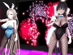 Asuna x kakek sugiono lgi ngentot Dancing - Sexy Bunny Suit With Pantyhose 3D HENTAI