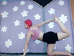 Cute Latina Milf xxxxkajulu video hd Workout Flashing Big Boobs Nip slip See through Leggings